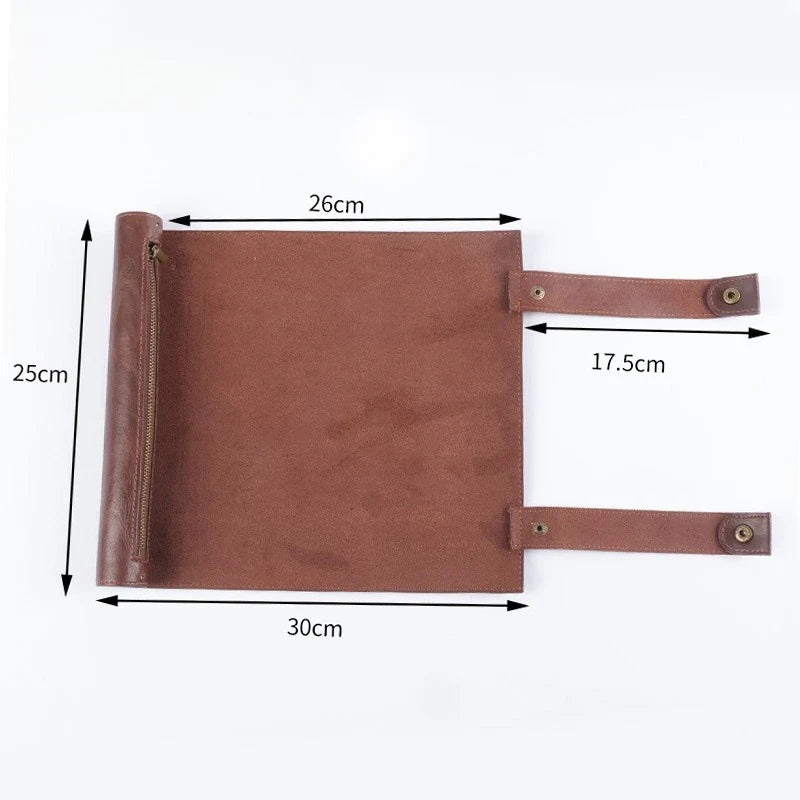 Plateau à dés zippé en similicuir RPG DnD