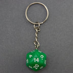 Porte clés d20 en résine opaque
