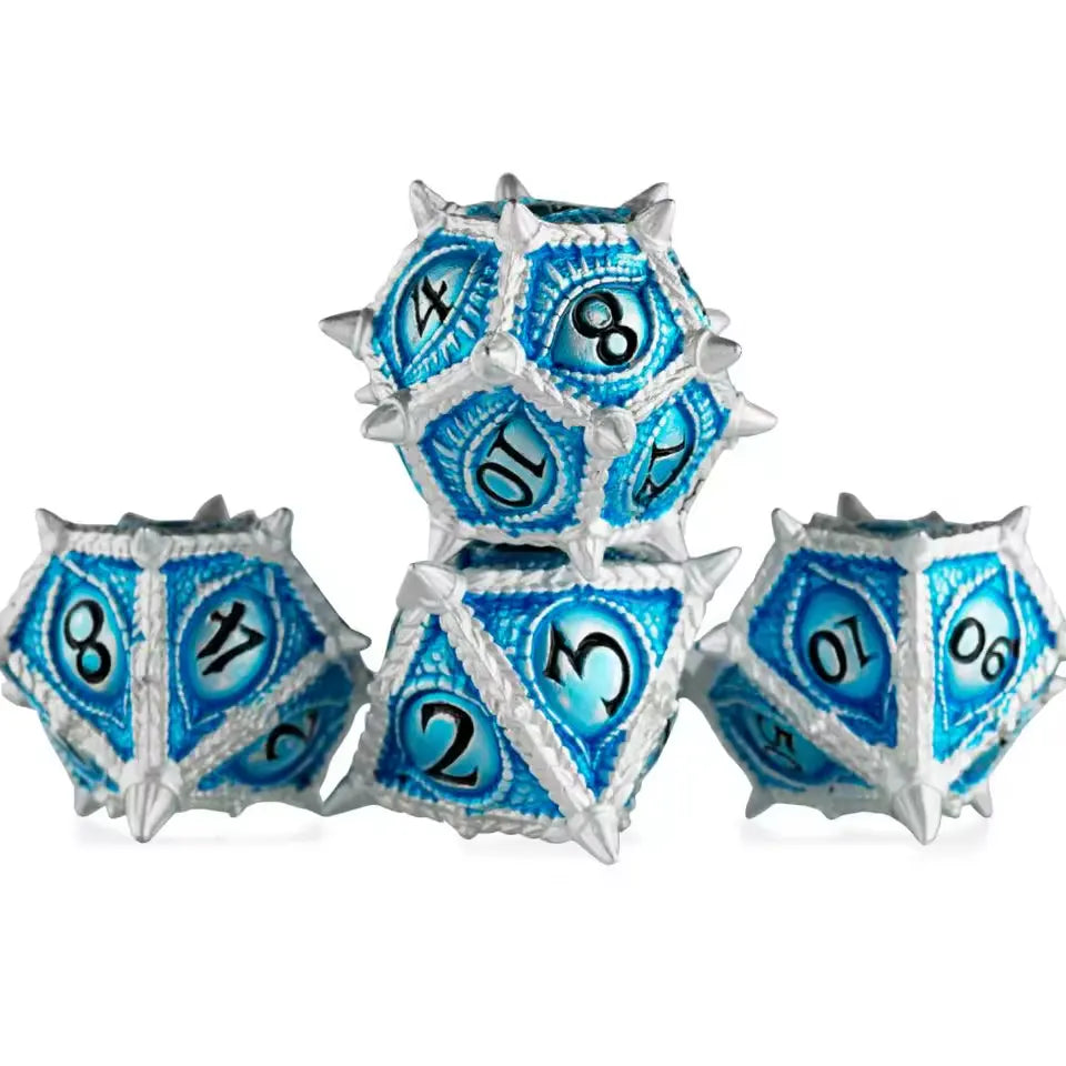 Set de dés complet pour JDR - Regard Draconique