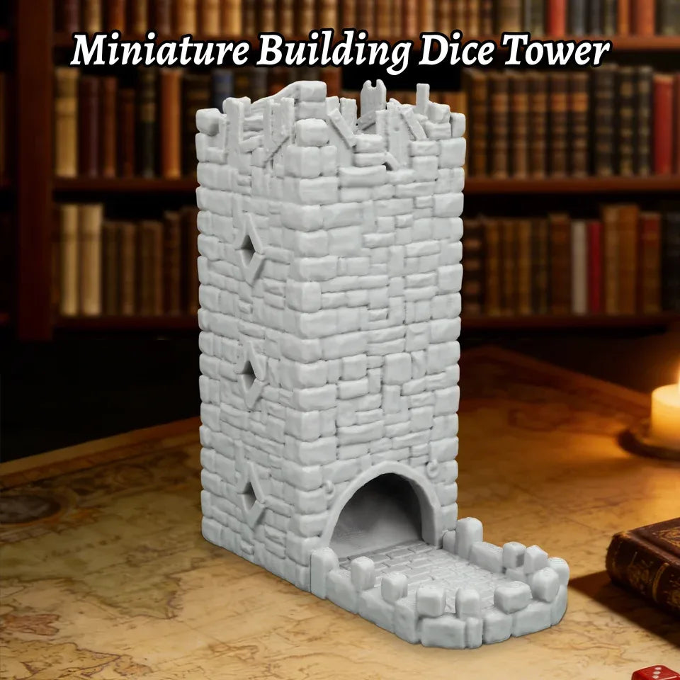 Tour à dés aléatoire pour aventures JDR fantastique