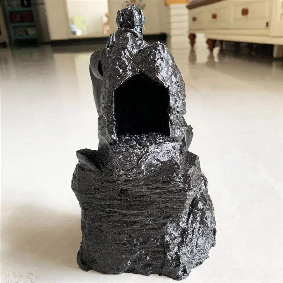 Tour à dés château imprimée en 3D avec plateau DnD