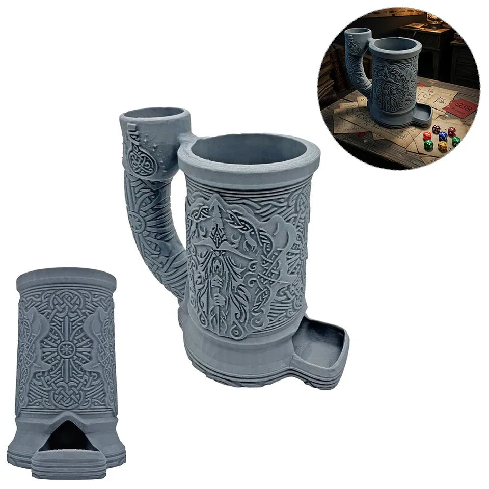 Tour à dés choppe Wizard accessoire JDR de table