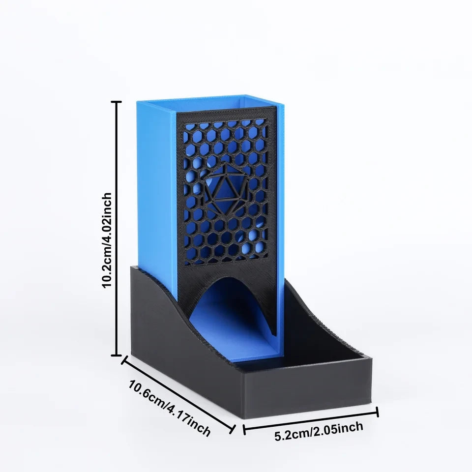 Tour à dés en plastique portable 8 couleurs JDR