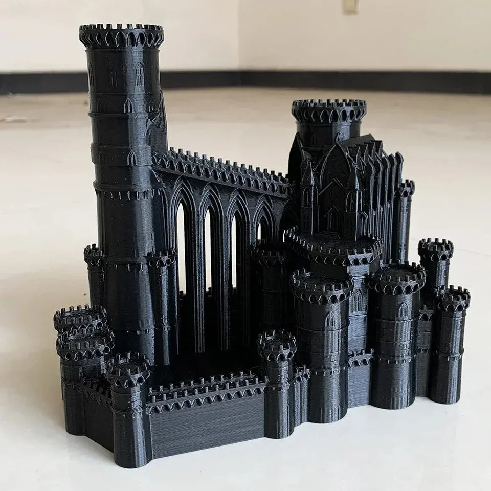 Tour à dés Ice Castle imprimée en 3D DnD RPG