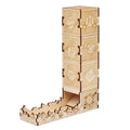 Tour à dés modulaire en bois gravée laser JDR
