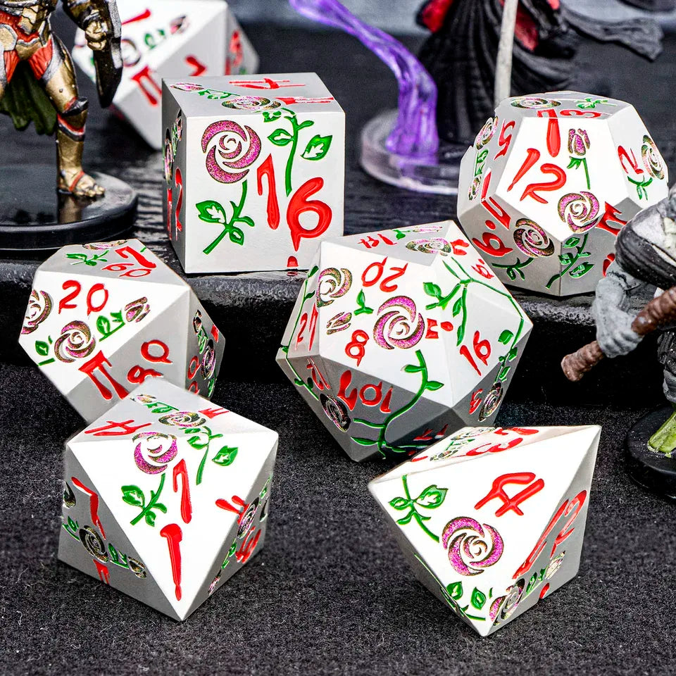 Vampire Rose – Set de dés pour JDR