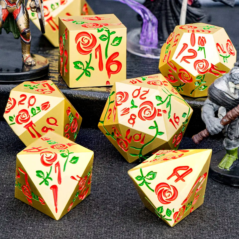 Vampire Rose – Set de dés pour JDR