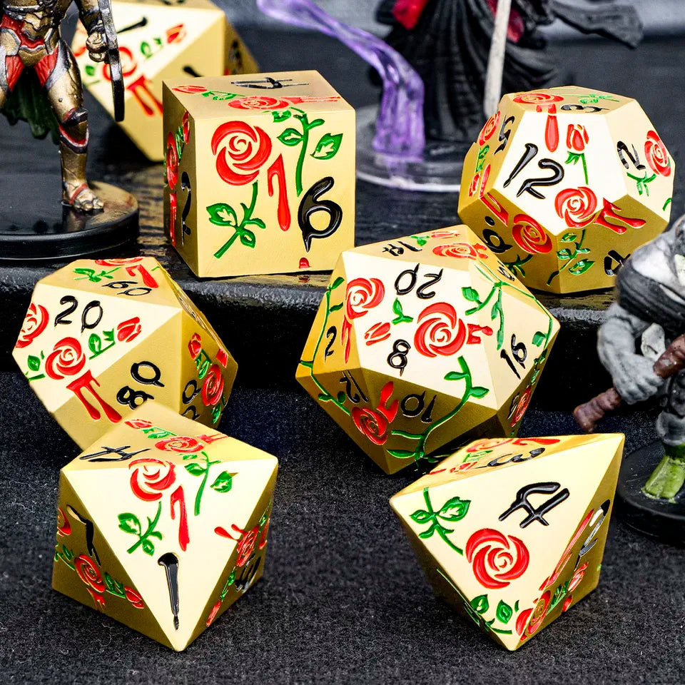 Vampire Rose – Set de dés pour JDR