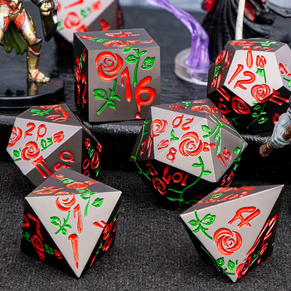 Vampire Rose – Set de dés pour JDR