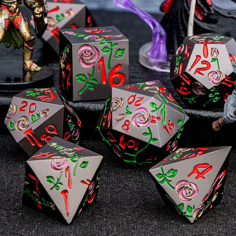 Vampire Rose – Set de dés pour JDR