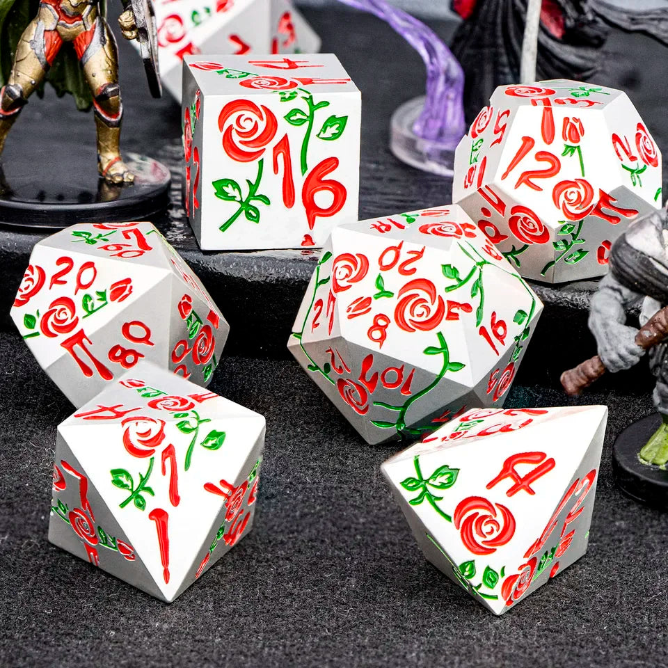 Vampire Rose – Set de dés pour JDR